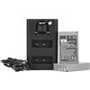 DSTE - Confezione da 2 batterie di ricambio PS-BLS5 BLS-5 PS-BLS50 BLS-50 + caricatore doppio USB con display LCD, compatibile con Olympus OM-D E-M10, Pen E-PL2, E-PL5, E-PL6, E-PL7, E-PM2, Stylus 1
