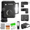 Godox Lux Junior II Flash TTL Retrò per Canon Fuji Nikon Olympus Panasonic | 400 Lampi, GN18, TTL HSS 1/8000s, Ricevitore Godox 2.4G X, Riciclo 1,5s, Ricarica USB-C, Controllo Luce Flessibile