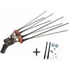 Lisam Abbacchiatore pneumatico Lisam R8 Carbon scuotitore per olive ad aria compressa