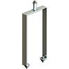 Minelli Supporto per avvolgitubo per tubo pneumatico per motocompressore