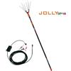 Jolly Italia Abbacchiatore a batteria V34 Jolly Italia con asta telescopica e cavo, alimentazione da 12V