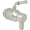 Minox Rubinetto per fusti Minox in acciaio inox con leva 1/2