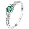 Bellitia Jewelry Anello con Ametista Viola Argento 925 Anelli Donna con Pietra del mese di nascita, Regalo per San Valentine, Natale, Compleanno, Anniversario, Gioielli Donna