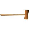 GEWA martello a campana testa di legno/pelle 10,5 x 4,5 cm manico di legno (singolo)