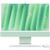 Apple iMac 24"Retina Display 4,5K, Chip M4 con CPU 8‑core, GPU 8‑core, 16GB, 256GB SSD, Verde
