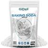 GiDeli Bicarbonato di Sodio 500 g - Qualità Alimentare senza Additivi | Ideale per Cucinare, Lievitazione dei Dolci, Lavare e Pulire, Uso Versatile in Casa