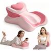 ETOFIXEE Cuscino a cuneo in memory foam, per lettura, divano e pavimento, ortopedico per dolori alla schiena e al collo