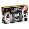Bar Amigos® Triple Value Pack di 3 Champagne Pressure Stopper - Pressione Tappo Vino Pompetta Pompa Per il Vino Spumante Tappi Con la tecnologia brevettata Per mantenere la vostra bottiglia di vino fresco - Garanzia di soddisfazione 3 anni