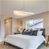 CNMKLM Lampada A Sospensione A LED Wabi-sabi Boho,paralume In Tessuto Di Seta,Altezza Regolabile Cappello Di Design Lampadario Per Cucina A Isola Soggiorno Camera Da Letto Tavolo Da Pran(100CM)