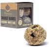 crigema SAGRADA MADRE - Bomba Premium Incenso Smudge - 8 Bombitas a Confezione (OLIBANO e SALVIA BIANCA)