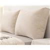 Generico Grande Cuscino da Lettura Testata Letto Velluto a Coste, Schienale Supporto Lombare per Divano Letto Castello, Cuscino Cuneo Sfoderabile Lavabile, Arredo Adulti(Bianco,90x55cm 2ps)