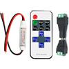 Taikuwu Controller striscia LED, dimmer, DC 5 V-24 V, 12 A, telecomando wireless, per SMD 5050 3528 2835 5630