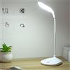 Riuulity Lampada da Scrivania a LED Eye Caring Lampada da Tavolo da Lettura Portatile Dimmerabile per Ufficio Studio, da Tavolo Wireless USB per Ufficio Camera da Letto