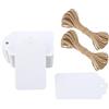 G2PLUS 200PCS Etichette Regalo,Etichette in Carta Kraft,7x4cm Tag Regalo