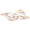 Trio Leuchten Trio Akita 647110131 - Plafoniera a LED, in metallo bianco opaco, acrilico, con LED, 56 Watt, telecomando, dimmerabile, cambia colore