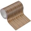 PATIKIL Pellicole Adesive Legno Autoadesivo 4,57M x 10cm Carta Adesiva per Mobili Legno Riparazione Pellicola Autoadesiva Effetto per Pavimenti Porte Tavoli Armadi, Quercia Marrone Scuro