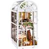ETKVR Kit Book Nook, Puzzle 3D in Legno Fai-da-te Fermalibri Booknook