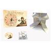 Bomboniere D'Arte Bomboniera Orologio Modello Piccolo Principe per Battesimo, Compleanno, Nascita, Personalizzato con Frase da Voi Scelta, Misura cm 10x14 e Movimento Silenzioso al Quarzo