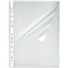 Herlitz-Cartellina formato A4, colore: trasparente