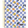 Miquelrius - Quaderno A5 rigato 7 mm, 120 fogli microperforati a 4 colori, carta opaca da 70 g/m², copertina in cartone extra rigido, spirale, 2 fori per archiviazione, Square