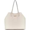 GUESS borsa shopper Victtoria 2 in 1 Tote Stone Logo avorio
