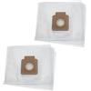 vhbw 10x sacchetto compatibile con Hoover TFS 5203P011, TFS 5204 011, TFS5204011, TFS5203P011 aspirapolvere - 23,7cm x 26,8cm Bianco
