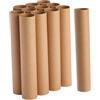 predolo 12 tubi di cartone, tubi di carta assorbente, rotoli di carta spessa e robusta per lavori artigianali, progetti fai da te fatti a mano per la famiglia, 20 Cm