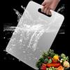 ZBVUIYL Yamato - Tagliere in titanio Yamato, tagliere adatto ai coltelli, taglieri in acciaio Yamato, taglieri in puro titanio per cucina (45,7 x 30,5 cm)