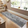 Siunwdiy Tappeto Runner Antiscivolo e Lavabile per Cucina, Corridoio e Ingresso,Grigio，70 x 310 cm
