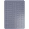 DimyFew Copri Piano Cottura in Silicone, Tappetino Anti-calore, Antiscivolo, Resistente Al Calore, Lavabile, Facile Da Pulire, Adatto per Lavello Da Cucina, Grigio 71x50cm