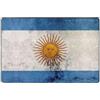 GaxfjRu Tappeto con bandiera argentina per camera da letto, tappetino per porta d'ingresso, ingresso esterno, tappeto lavabile, tappeto 22 x 30 cm, per soggiorno