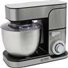 TZS First Austria Robot da cucina professionale 1300 W, contenitore da 5 l, 6 velocità, impastatrice, robot da cucina con funzione impastatrice, planetaria, acciaio inox