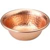 Generic Ciotola in Rame Martellato Tibetano 12 cm, Acqua Santa, Buddha Meditazione