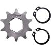 Trkimal Pignone Catena Anteriore Moto Per 50cc 70cc 90cc 110cc 125cc Dirt Pit Bike Mini Bike TaoTao Roketa Coolster Sunl Lifan Loncin ATV Quad 4 ruote ciclomotori(428-10T, 20MM)