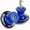 Lilanka cavalletto moto posteriore Per GSXR 1000 750 600 K1 K2 K3 K4 K5 K6 K7 K8 K9 K11 Supporti Per Forcellone Posteriore Per Moto, Viti Per Cavalletto Da 8 Mm, Accessori In Alluminio M8(Blue)