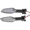 BDDXWSM Indicatori Di Direzione Moto Per XJ6N XJ6 TRACER 900/9/GT 700/7/GT XTZ700 V-MAX 1700 TDM900 Luci ausiliarie laterali(CHIARO,2 pezzi)