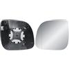 LONGLING Ricambio sinistro lato conducente specchietto retrovisore esterno vetro riscaldato con piastra posteriore vetro specchio per VW Transporter T5 T6 2010-2024 Multivan 2010-2019