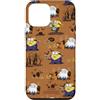 Minions Custodia per iPhone 12 mini Minions Belloween Haunted All Over Print