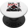 Wholesome Sketch Co Errore di simulazione della falsa realtà Cyber Glitch Arte distopica PopSockets PopGrip Adesivo