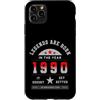 Classe 1990 Leggenda Anni 90 Nostalgia O Custodia per iPhone 11 Pro Max Legends Are Born In The Year 1990 Compleanno Vintage Retrò