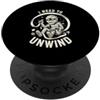Funny Spooky Season Halloween Party Appa Ho bisogno di rilassarsi divertente mamma Halloween gioco di parole Vintage PopSockets PopGrip Adesivo