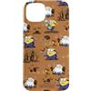 Minions Custodia per iPhone 15 Plus Minions Belloween Haunted All Over Print