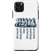 Utopia Sport England Shop Custodia per iPhone 11 Pro Max Destini delle sei mogli di Enrico VIII Navy Print