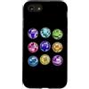 Cedar Rue Custodia per iPhone SE (2020) / 7/8 Disco Ball Party Fun Dance Bright Happy specchiato