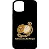 Christian Faith Watch Cross Custodia per iPhone 15 Plus Christian Cross Fede Passato Tempo Ben Speso