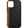 SELFE TEES Custodia per iPhone 12/12 Pro Custodia per telefono, cover protettiva per telefono, a righe arancioni