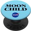 NASA Moon Child con logo polpetta PopSockets PopGrip Adesivo