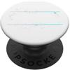 Nasa Logo NASA con stelle e strisce sfumate PopSockets PopGrip Adesivo