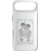 Tarot Card The Lovers Skeleton Goth Hall Custodia per iPhone Air The Lovers Tarocchi Scheletro Gotico Luna Strega Teschio