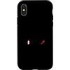 France Morocco Flag Custodia per iPhone X/XS Francia Marocco